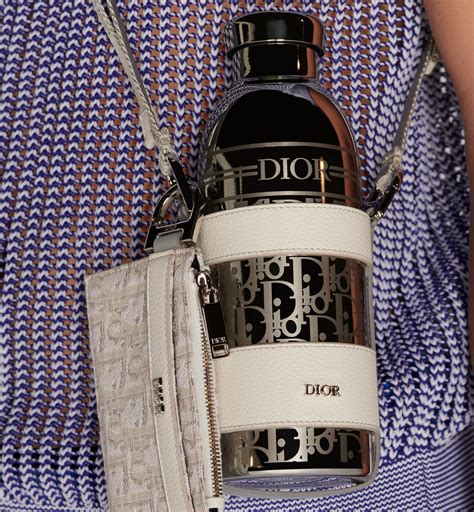 Dior Aqua Bottle with Shoulder Strap.